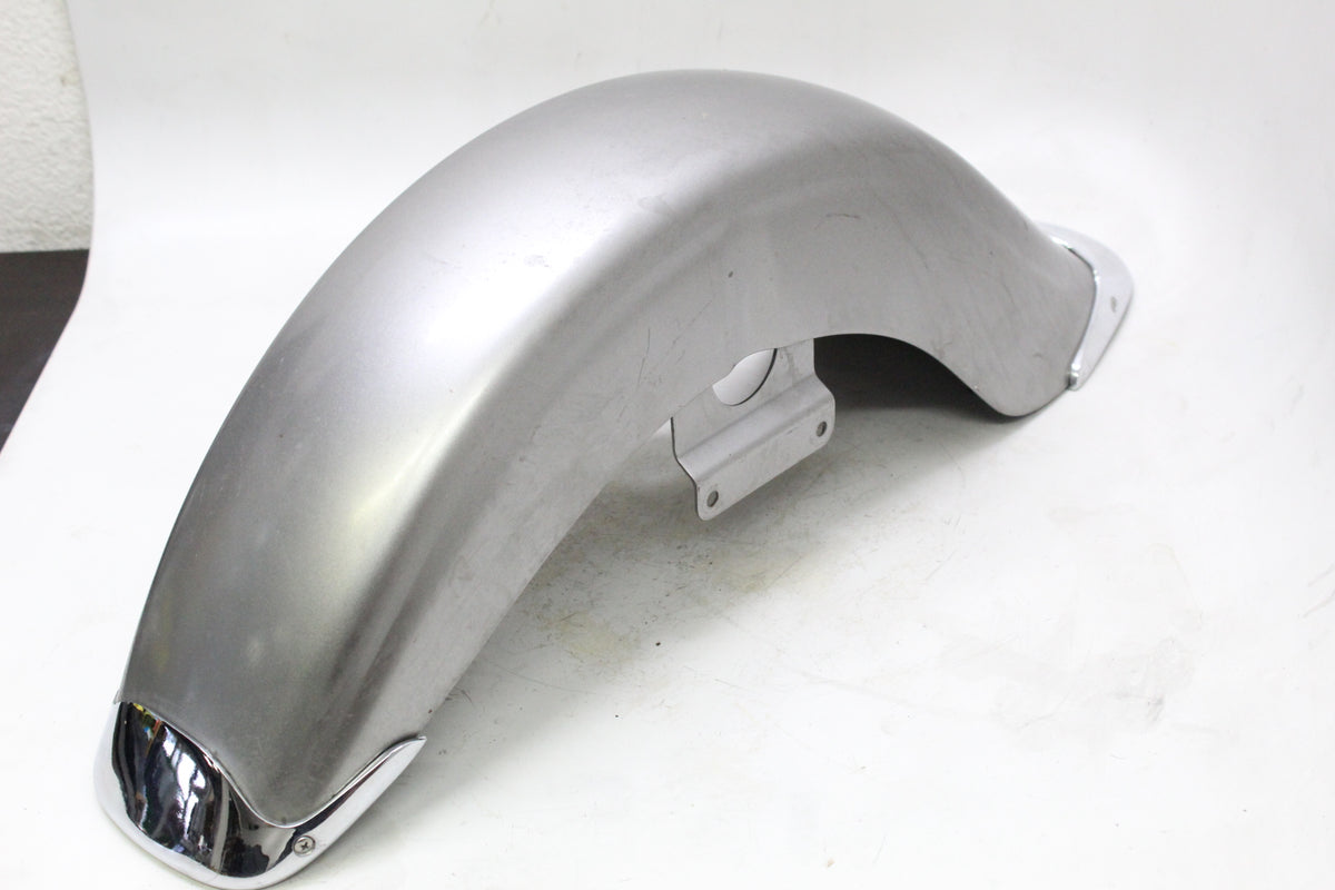 2005 KAWASAKI VULCAN 1500 VN1500 OEM FRONT FENDER SILVER CHROME TRIM