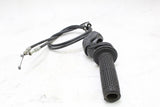 2011 KAWASAKI KLR650 OEM RIGHT THROTTLE GRIP W CABLES HOUSING