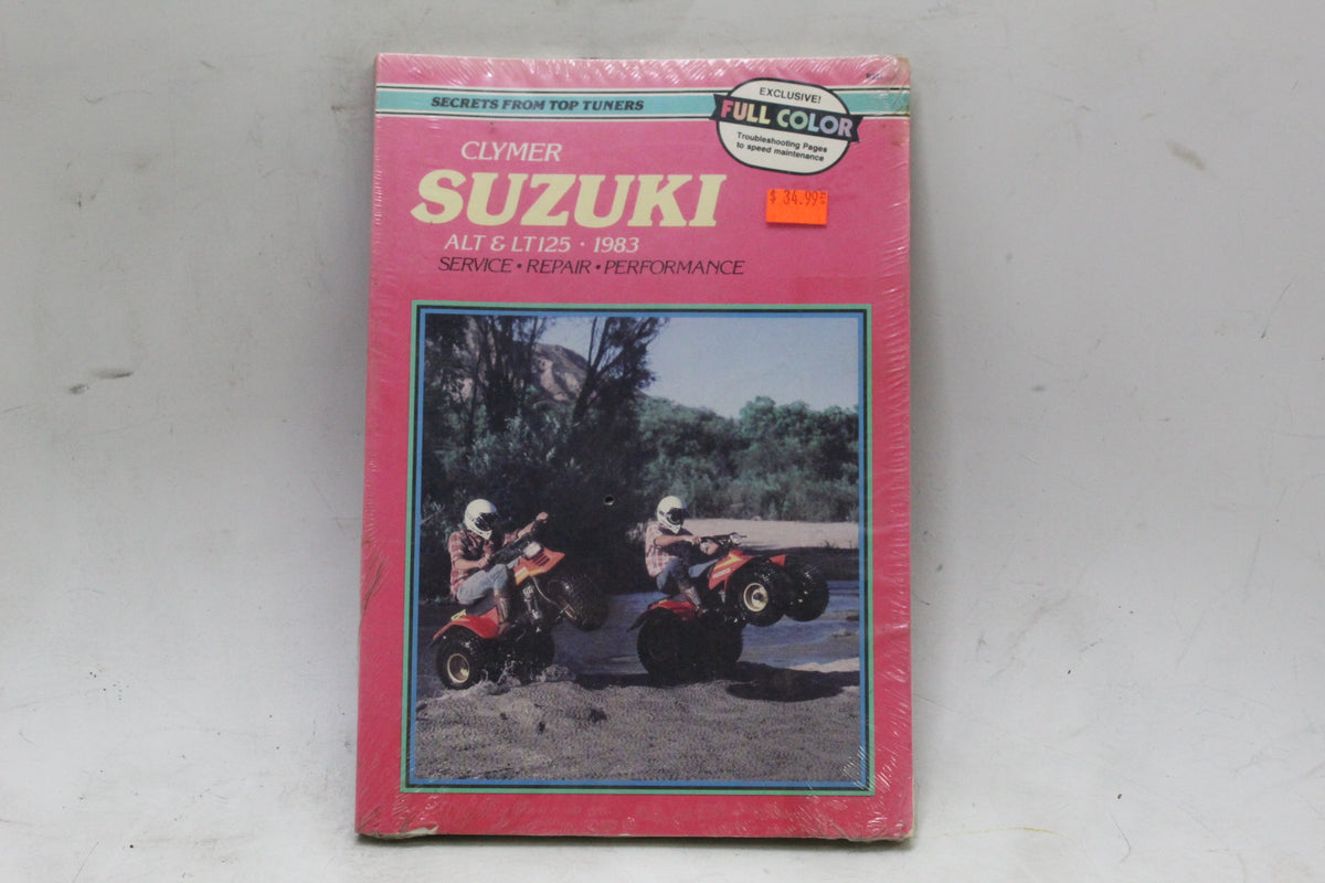 1983 Suzuki ALT125 LT125 Clymer Service Repair Manual
