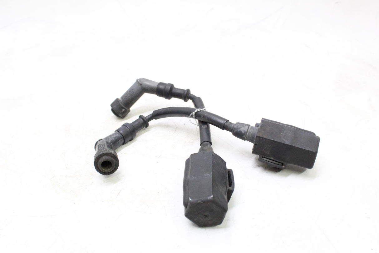 2003 HONDA REBEL 250 CMX250C OEM IGNITION COILS SPARK PLUG CAPS WIRES PAIR