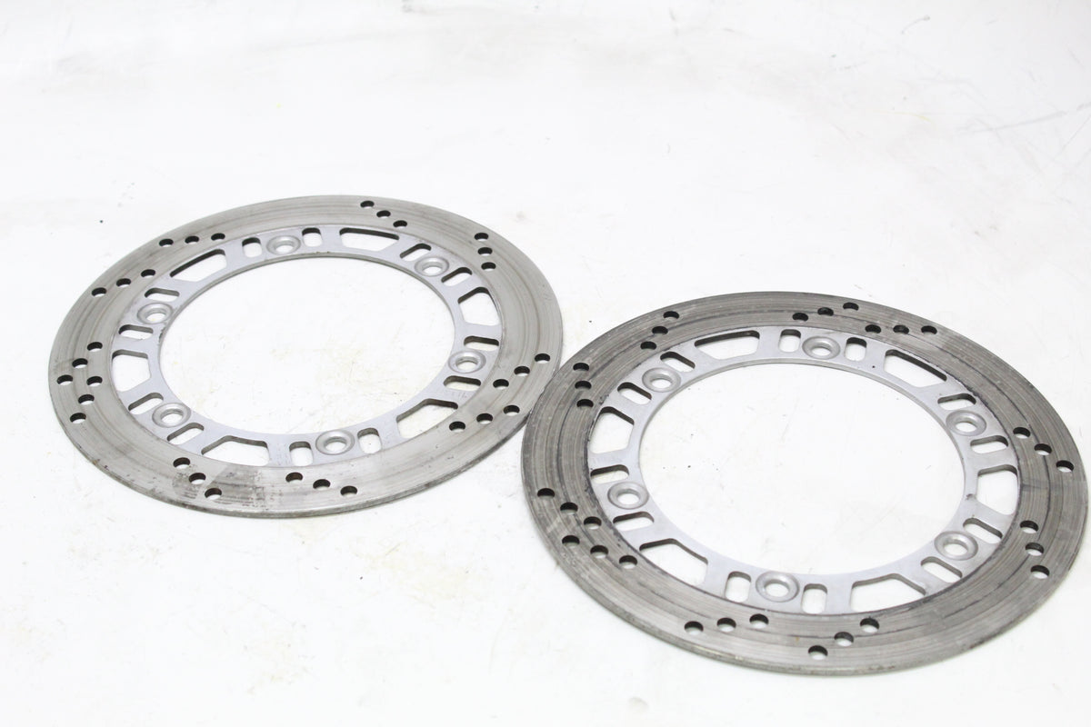 1992 KAWASAKI NINJA 600R ZX600C OEM FRONT BRAKE ROTORS DISCS PAIR