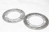 1992 KAWASAKI NINJA 600R ZX600C OEM FRONT BRAKE ROTORS DISCS PAIR