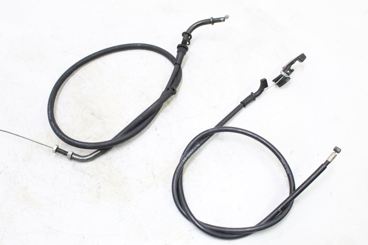2003 YAMAHA FZ1 FZS1000 FAZER THROTTLE CABLES PUSH PULL PAIR SET
