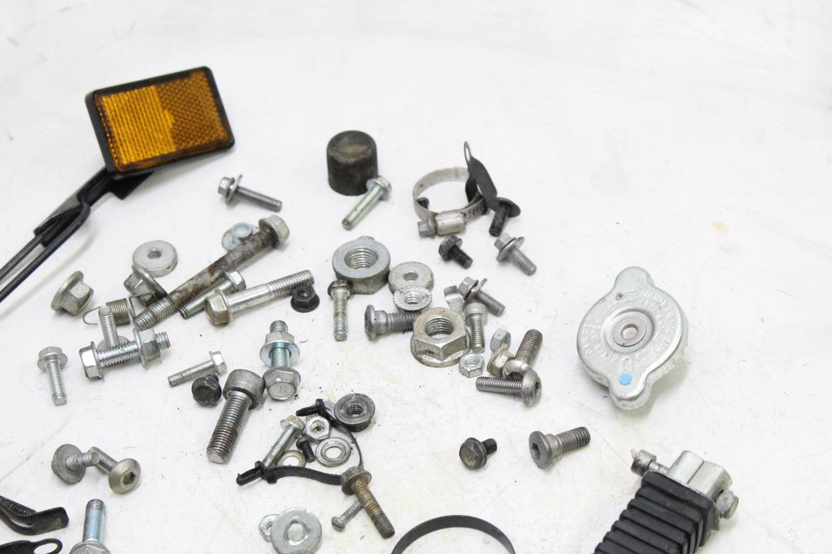 2011 KAWASAKI KLR650 OEM MISC HARDWARE BOLT NUT SCREW CLAMP BRACKET LOT