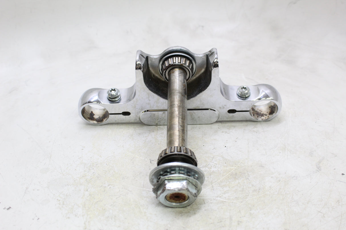 2000 Harley-Davidson Softail FXSTD OEM FRONT FORKS CLAMP LOWER TRIPLE TREE STEM