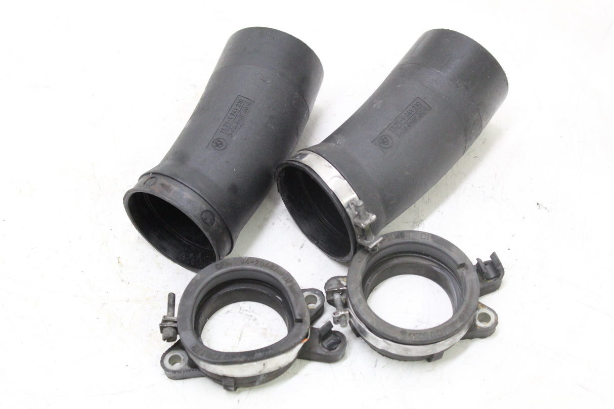 2000 BMW R1100RT OEM LEFT RIGHT AIR INTAKE DUCT BOOT MANIFOLD CLAMP SET