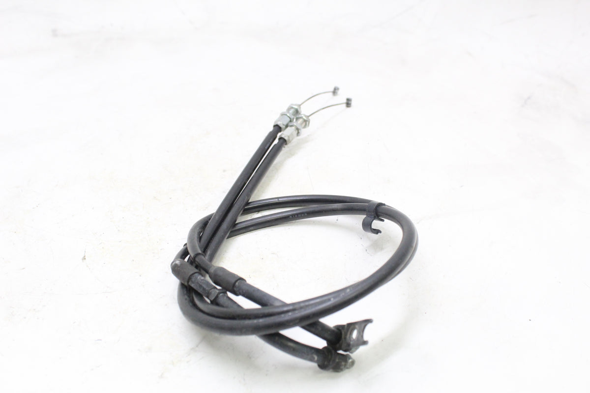 2004 SUZUKI GSXR600 THROTTLE CABLES PUSH PULL SET