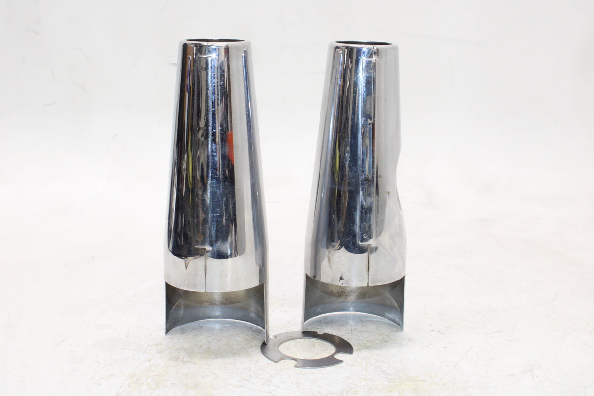 2007 Yamaha V Star 650 XVS650 OEM FRONT UPPER FORK COVER PAIR