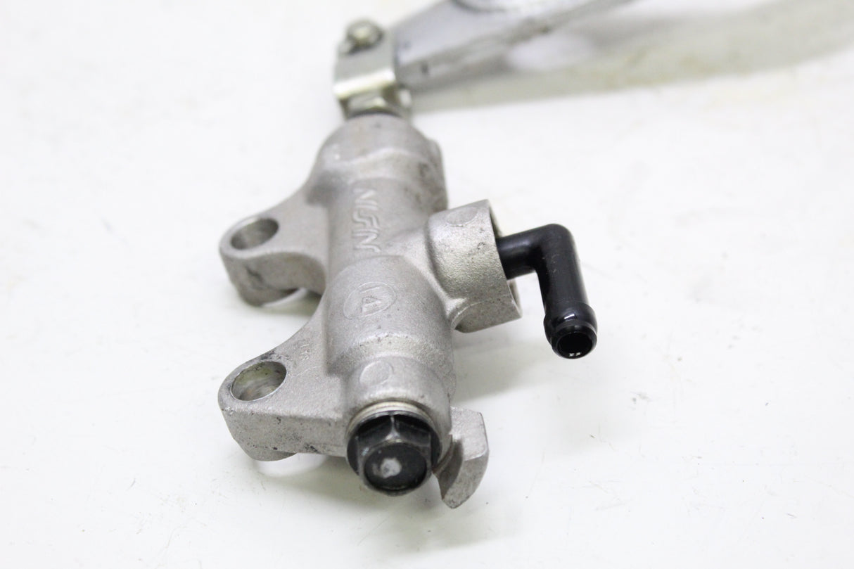 2011 KAWASAKI KLR650 OEM REAR BRAKE PEDAL W MASTER CYLINDER