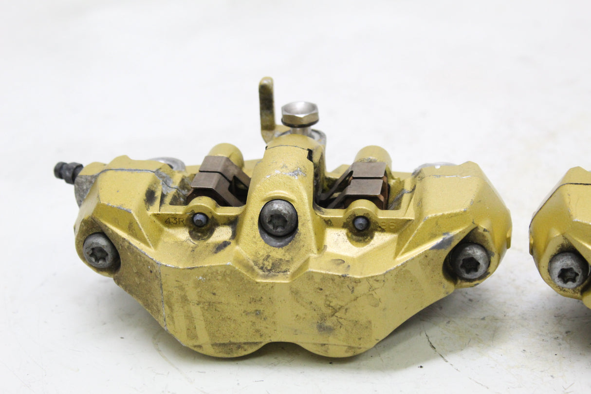 2004 SUZUKI GSXR600 OEM TOKICO FRONT BRAKE CALIPER SET PAIR