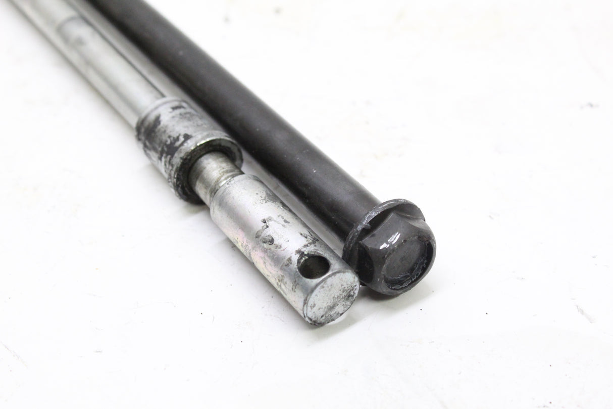 1992 KAWASAKI NINJA 600 ZX600 OEM SWINGARM PIVOT SHAFT REAR AXLE SET