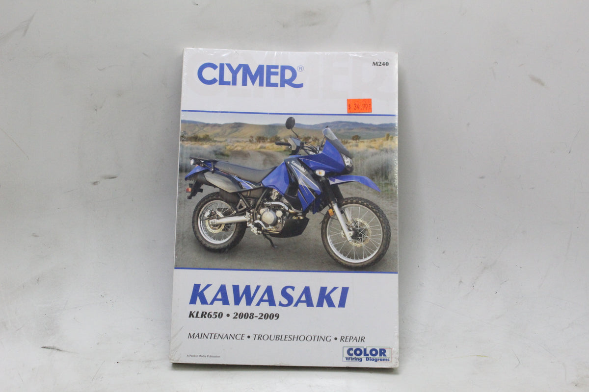 2008-2009 Kawasaki KLR650 Clymer Service Repair Manual