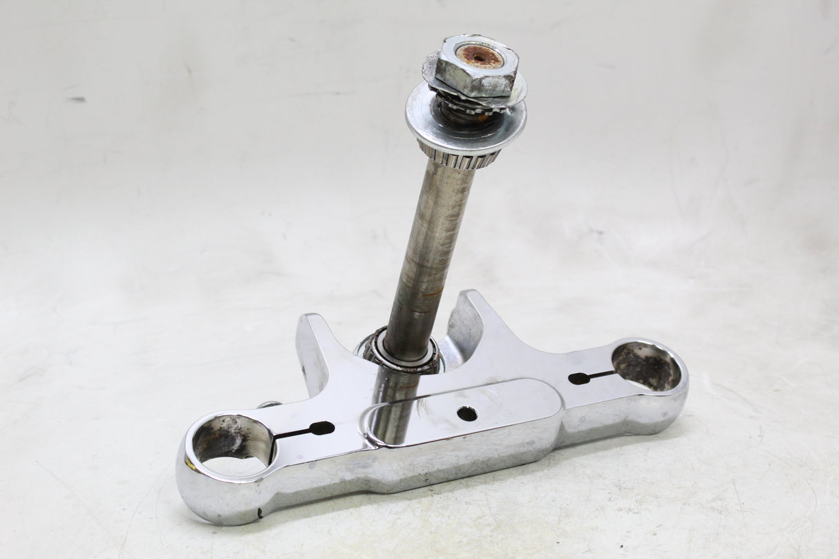 2000 Harley-Davidson Softail FXSTD OEM FRONT FORKS CLAMP LOWER TRIPLE TREE STEM