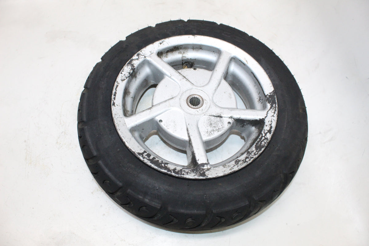 2002 Yamaha Zuma 50 YW50 OEM Rear Wheel Rim With Tire