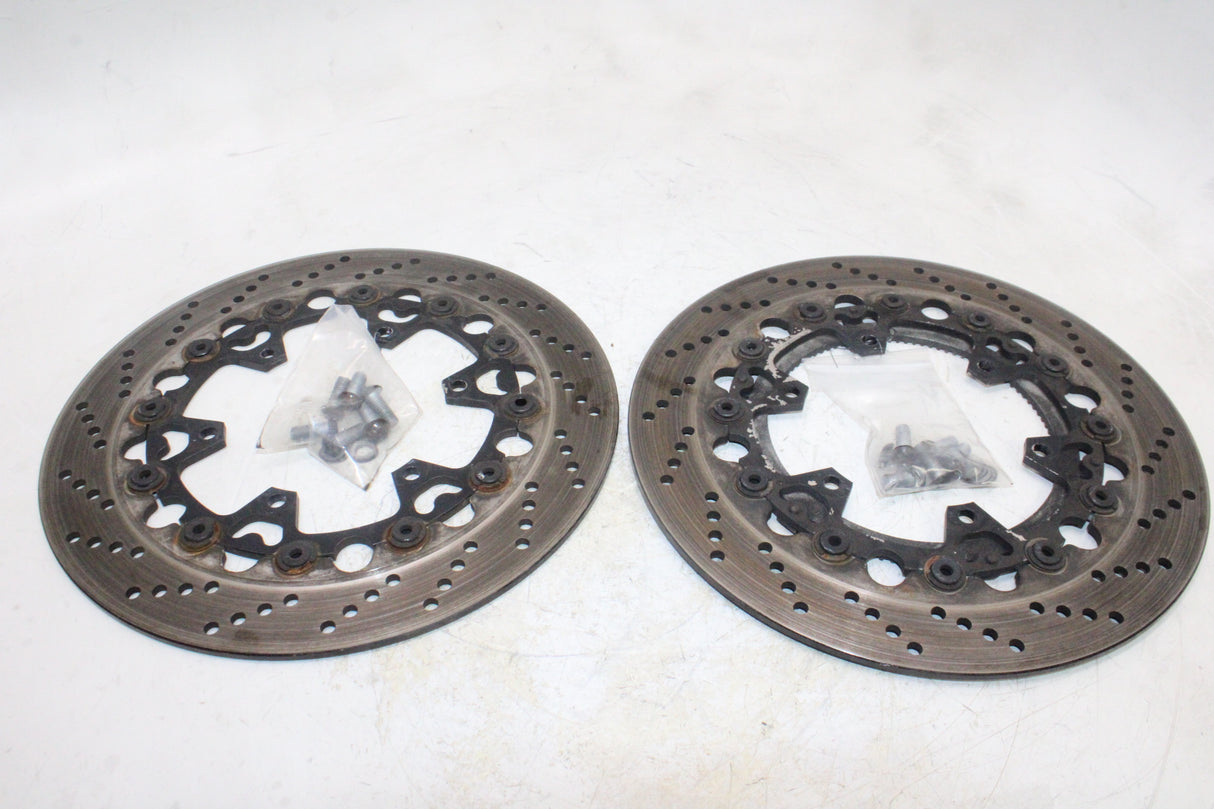 2001 BMW R1100RT OEM FRONT LEFT RIGHT BRAKE ROTORS DISCS