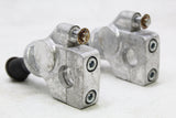 2003 HONDA REBEL 250 CMX250C OEM HANDLEBAR RISERS HOLDERS CLAMPS PAIR