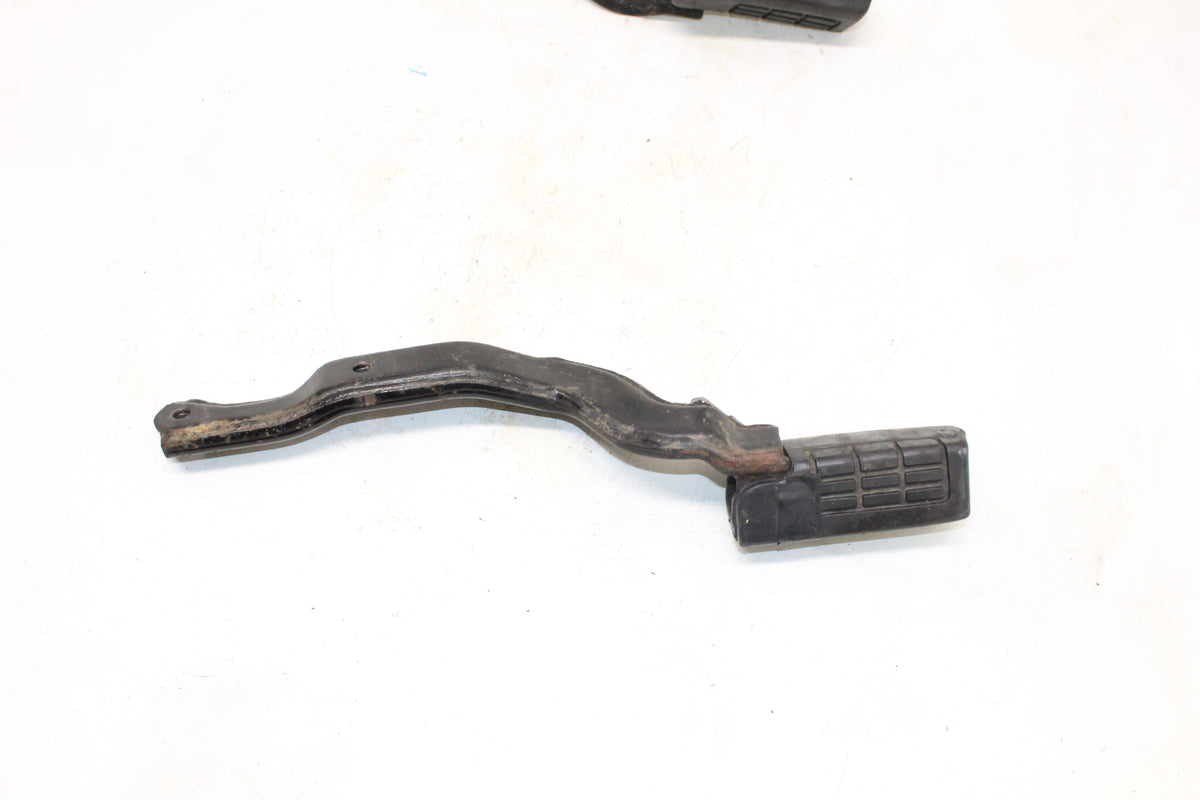 1983 Yamaha XC180 Riva OEM Passenger Foot Pegs Brackets Left Right Pair