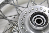 2007 YAMAHA XVS650 V STAR 650 OEM FRONT WHEEL RIM HUB SPOKES ROTOR