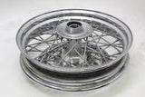 2007 YAMAHA XVS650 V STAR 650 OEM FRONT WHEEL RIM HUB SPOKES ROTOR