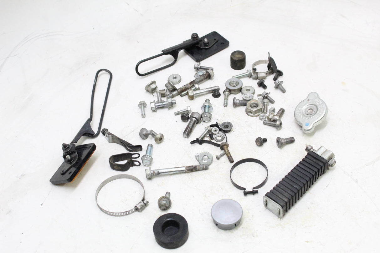 2011 KAWASAKI KLR650 OEM MISC HARDWARE BOLT NUT SCREW CLAMP BRACKET LOT