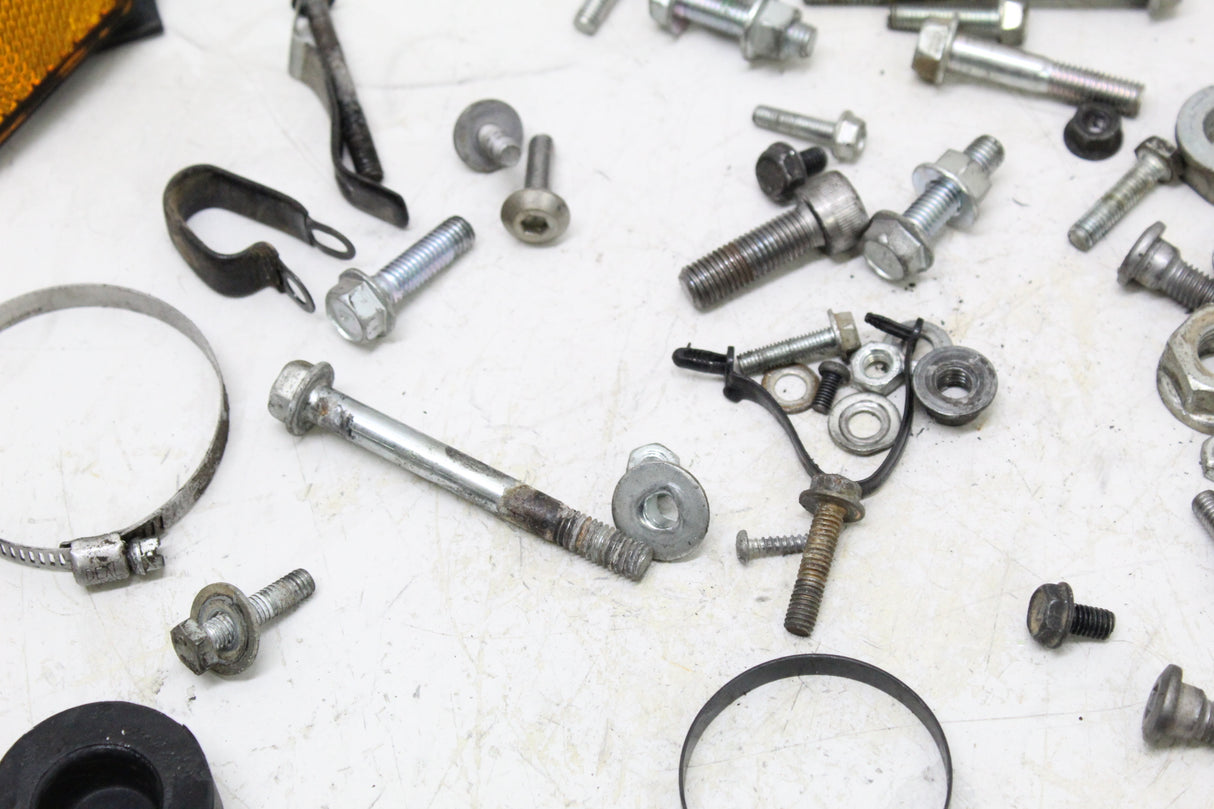 2011 KAWASAKI KLR650 OEM MISC HARDWARE BOLT NUT SCREW CLAMP BRACKET LOT