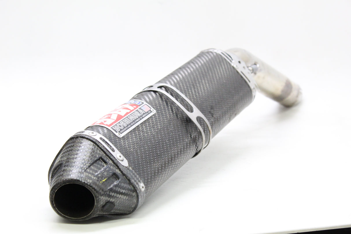 2007 Yamaha YZF R6S EXHAUST PIPE MUFFLER SLIP ON CAN SILENCER YOSHIMURA