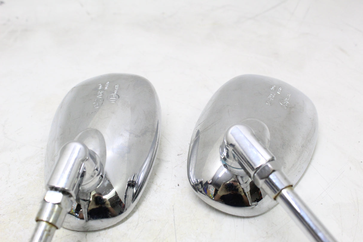 2007 YAMAHA XVS650 V STAR 650 OEM LEFT RIGHT REAR VIEW MIRROR SET