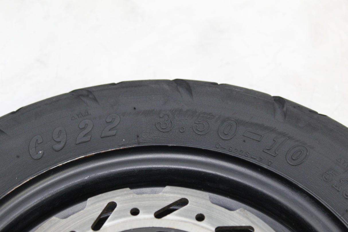 2017 Genuine Scooter Co. Buddy 125 OEM FRONT WHEEL RIM W TIRE