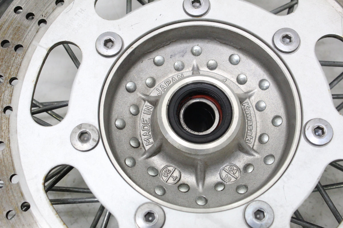 2005 KAWASAKI VULCAN 1500 VN1500 OEM FRONT SPOKE WHEEL RIM BRAKE ROTOR