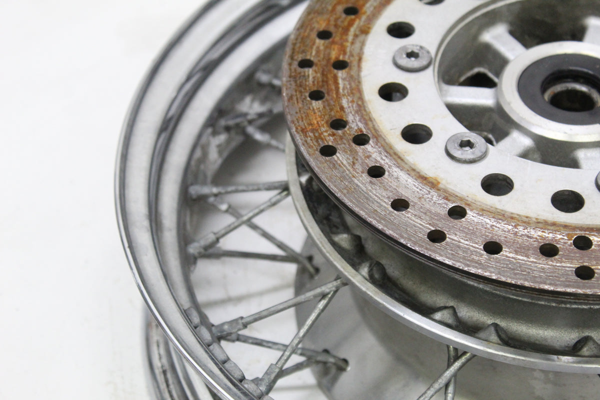 2005 KAWASAKI VULCAN 1500 VN1500 CLASSIC OEM REAR SPOKE WHEEL RIM ROTOR