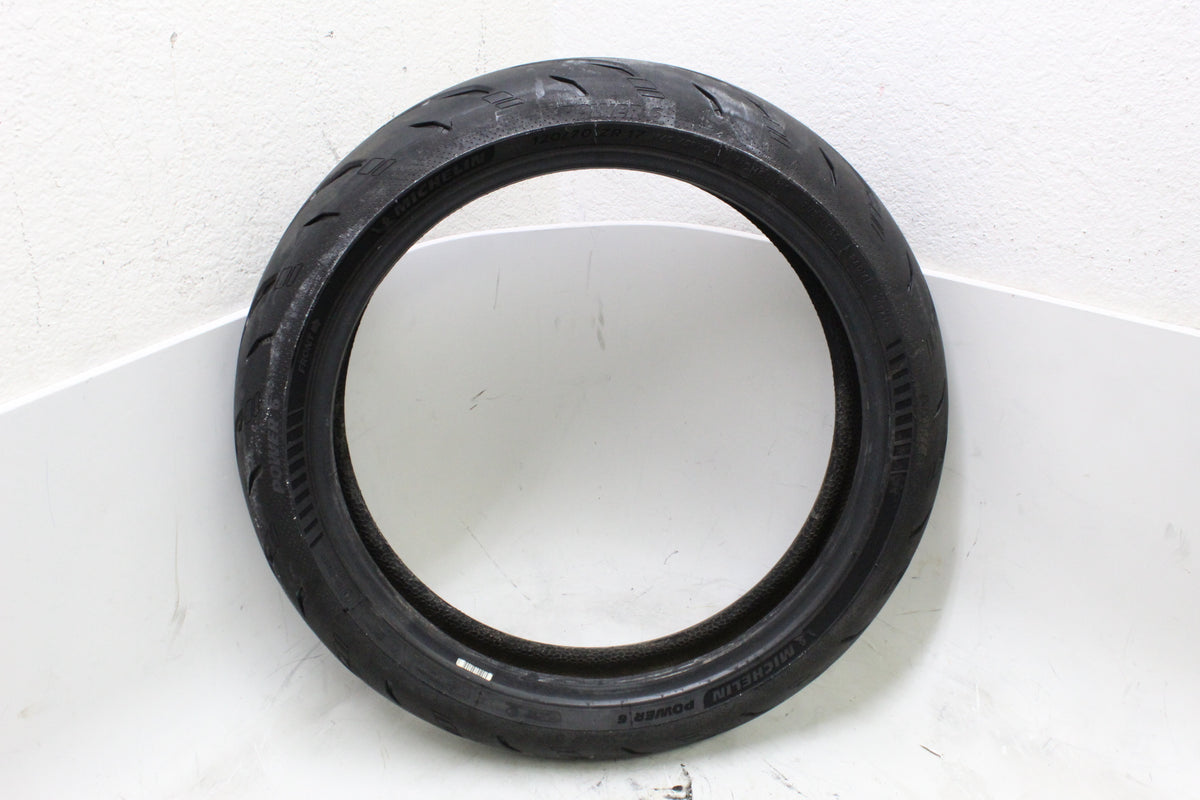 2003 YAMAHA FZ1 FZS1000 FAZER MICHELIN POWER 6 FRONT TIRE 120/70ZR17