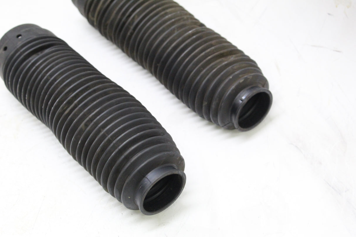 2011 KAWASAKI KLR650 OEM FRONT FORK RUBBER BOOTS GAITERS PAIR
