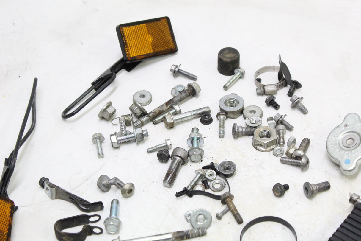 2011 KAWASAKI KLR650 OEM MISC HARDWARE BOLT NUT SCREW CLAMP BRACKET LOT