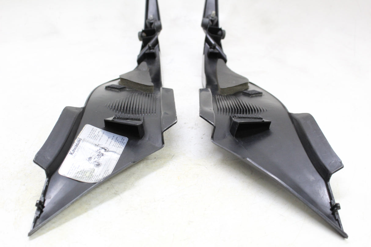 2009 Kawasaki Ninja ZX6R OEM SIDE FAIRING COWL PLASTIC PAIR