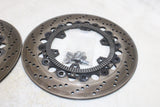 2001 BMW R1100RT OEM FRONT LEFT RIGHT BRAKE ROTORS DISCS