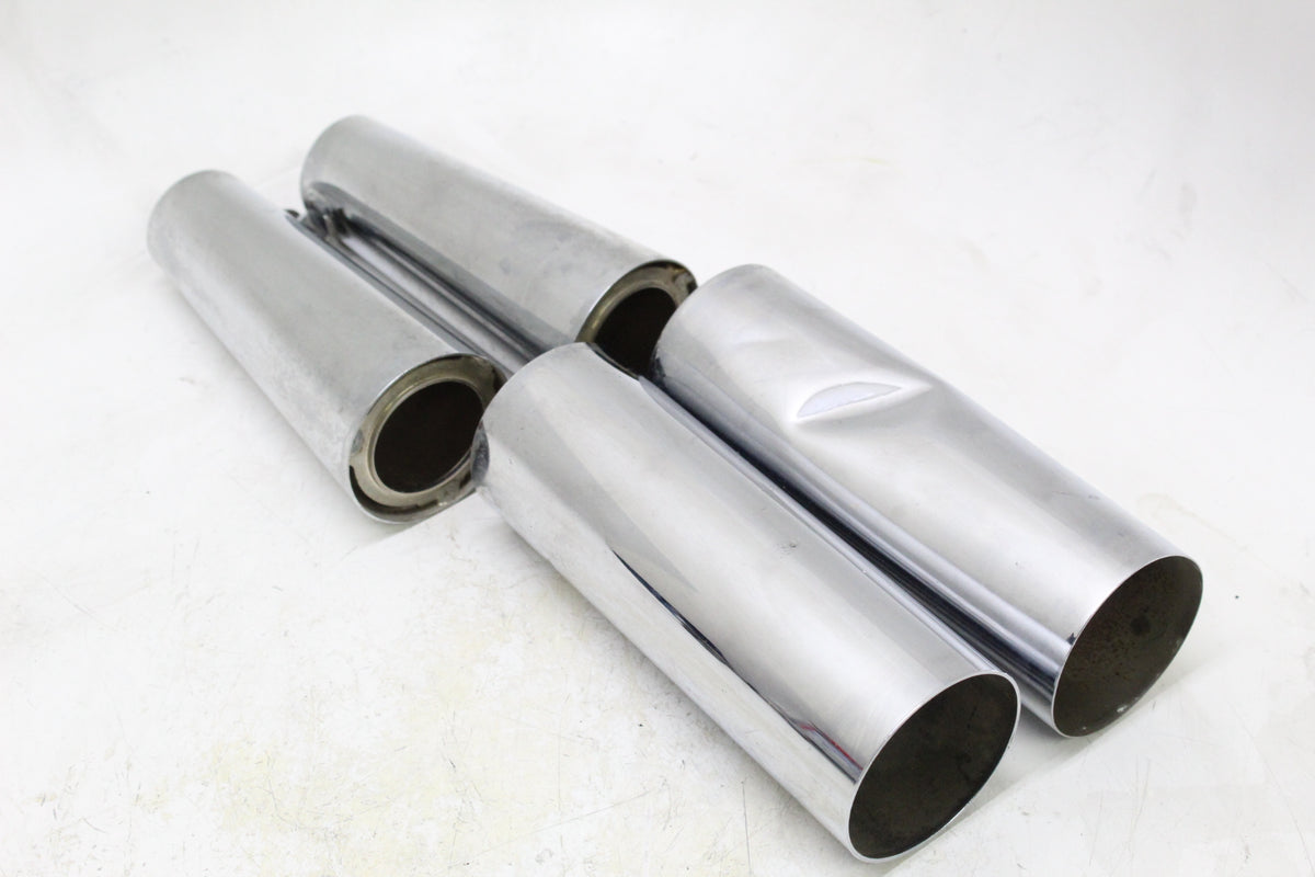 2005 KAWASAKI VULCAN 1500 VN1500 Chrome Front Fork Covers Guards Set