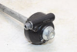 2007 Kawasaki KLR650 OEM FRONT AXLE W SPEEDO DRIVE