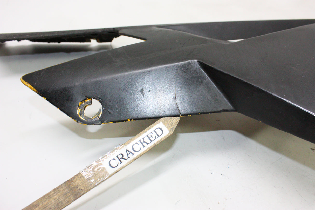 2004 Triumph Daytona 600 OEM LEFT LOWER BOTTOM BELLY SIDE FAIRING COWL