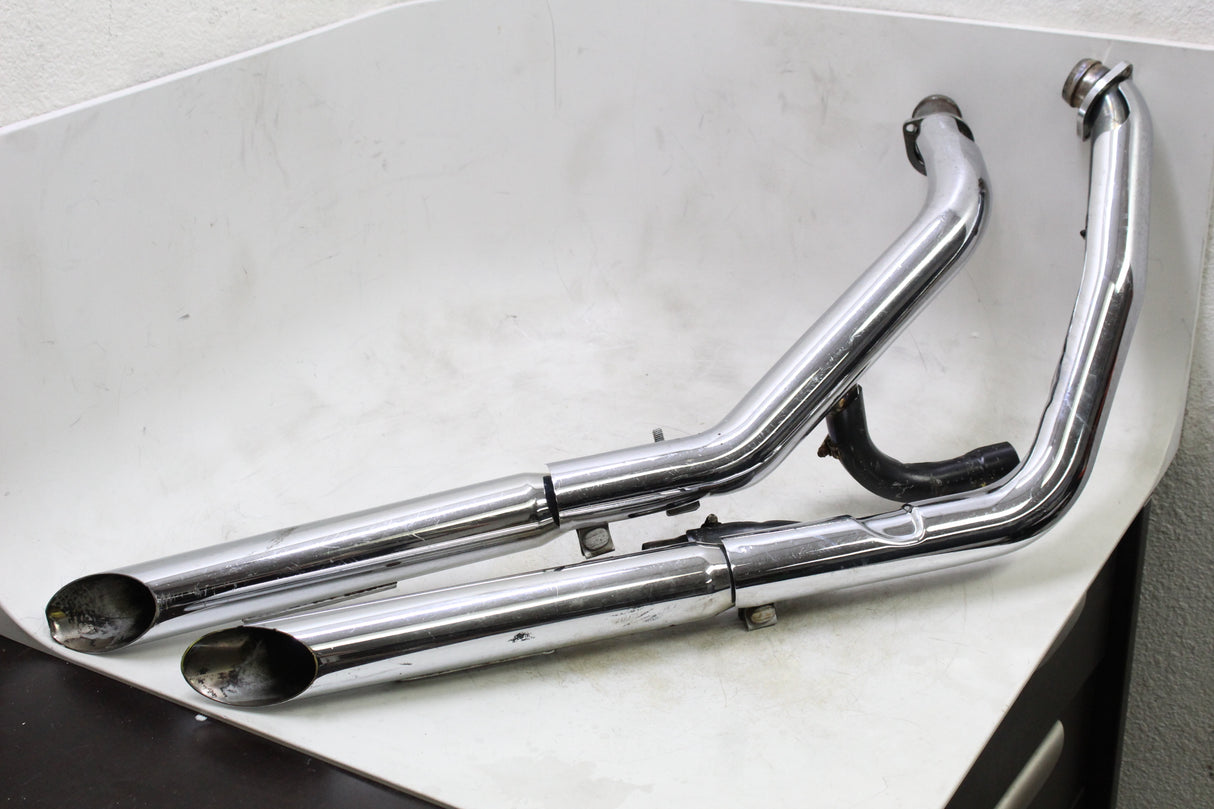 2000 Harley-Davidson Softail Deuce FXSTD OEM EXHAUST PIPE MUFFLER SILENCER