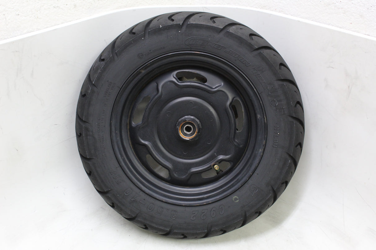2017 Genuine Scooter Co. Buddy 125 OEM FRONT WHEEL RIM W TIRE