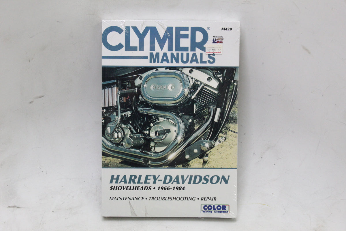 1966-1984 Harley-Davidson Shovelhead Clymer Service Repair Manual