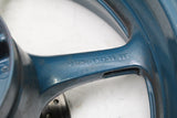 2005 YAMAHA YZF R6 OEM REAR WHEEL RIM 17X3.50 BLUE