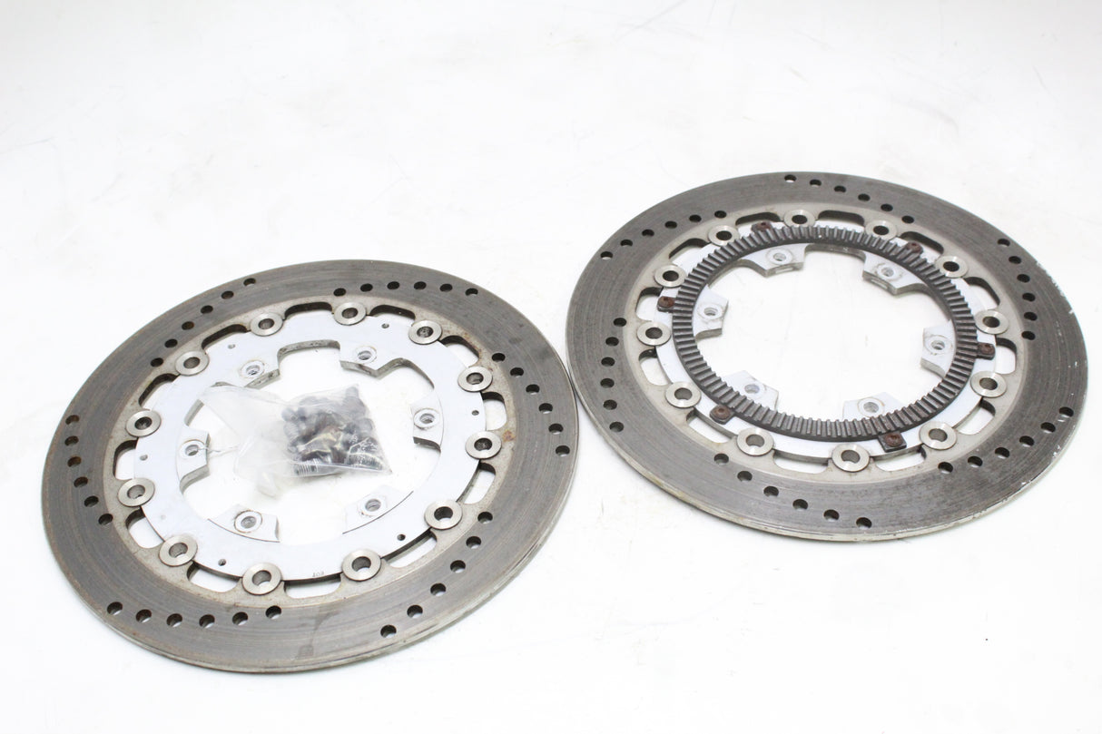 2000 BMW R1100RT OEM FRONT LEFT RIGHT BRAKE ROTORS DISCS
