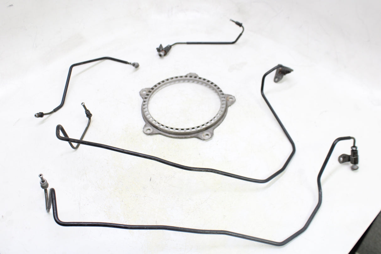 2008 BMW K1200S OEM FRONT REAR BACK ABS HOSE SET LINES HOSES W ABS RING