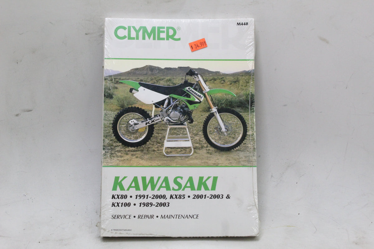 Kawasaki KX80 1991-2000 KX85 2001-03 KX100 1989-2003 Clymer Repair Manual