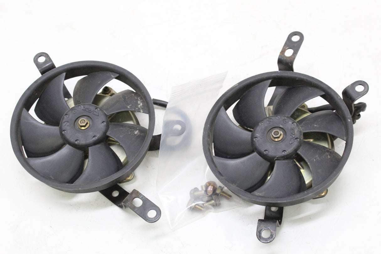 2004 Yamaha YZF R1 04-06 OEM ENGINE RADIATOR COOLING FAN SET