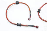 2004 SUZUKI GSXR600 CORE MOTO FRONT REAR BRAIDED BRAKE LINE HOSE SET