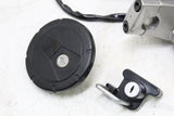 2011 KAWASAKI KLR650 OEM LOCK SET W KEY GAS CAP HELMET LOCK UPPER TRIPLE TREE