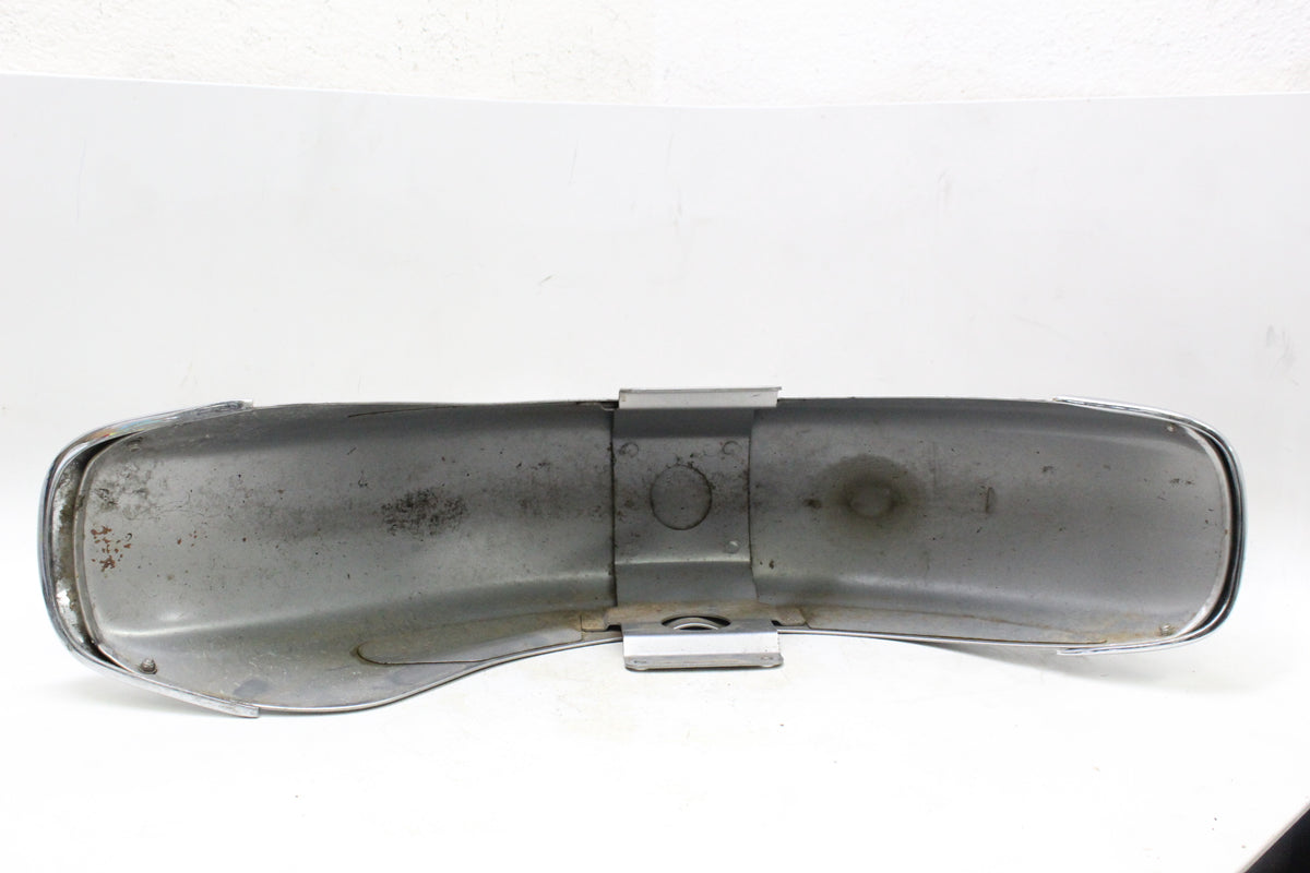 2005 KAWASAKI VULCAN 1500 VN1500 OEM FRONT FENDER SILVER CHROME TRIM