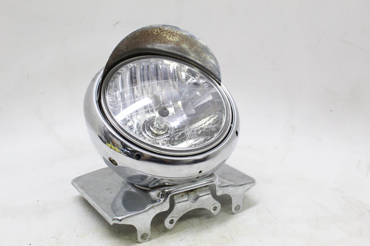 2005 KAWASAKI VULCAN 1500 VN1500 FRONT HEADLIGHT CHROME HOUSING MOUNT